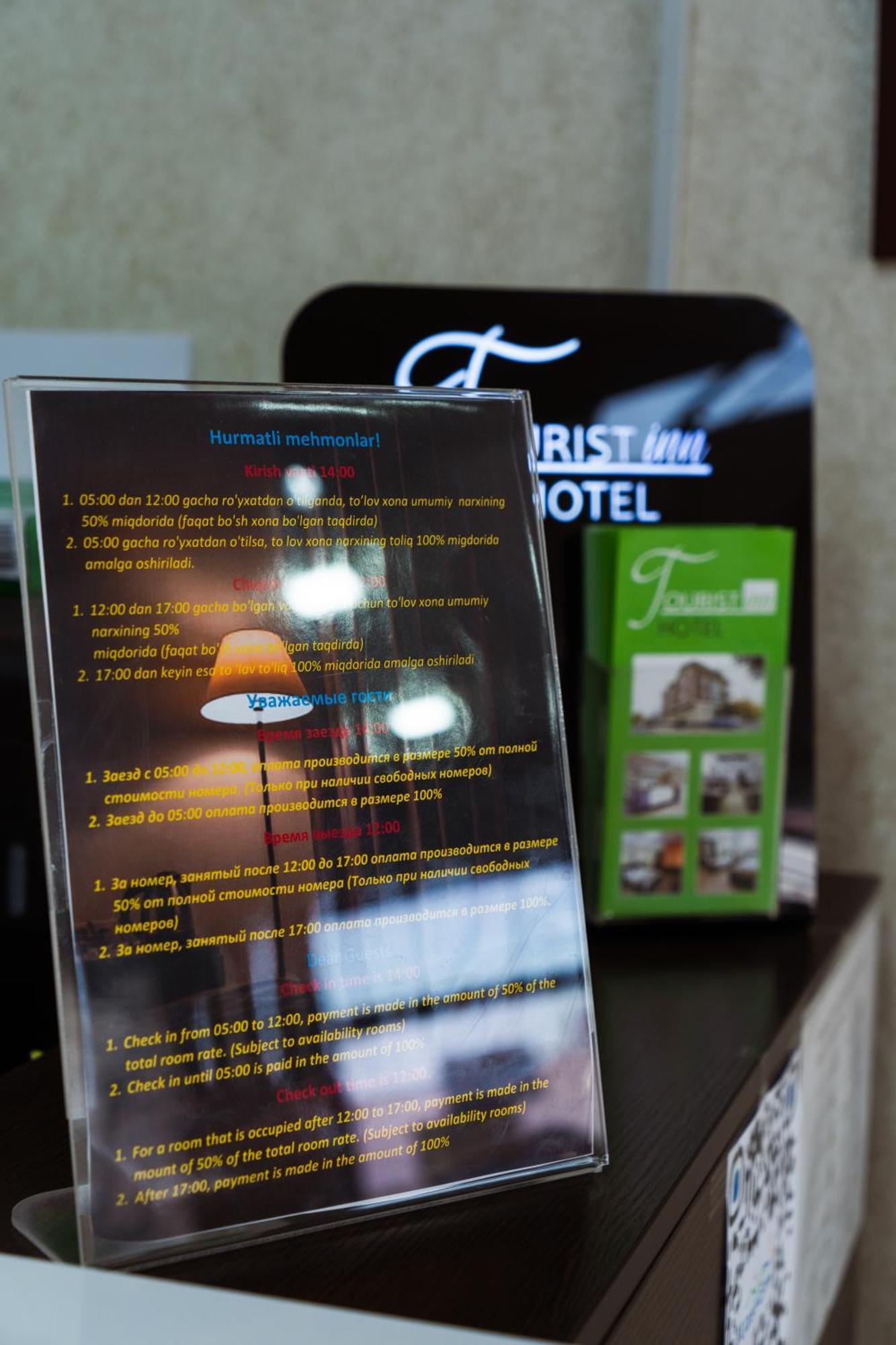 Tourist Inn Hotel Tasjkent Buitenkant foto